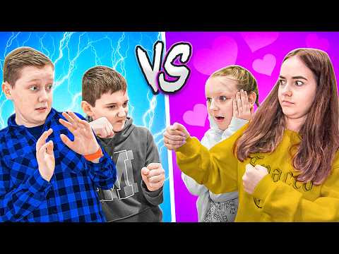 Видео: МАЛЬЧИКИ vs ДЕВОЧКИ! Кого Амелька оставила за главных?