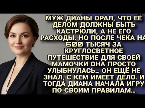 Видео: Он кричал про кастрюли, пока не всплыли 500к на круиз для мамочки… Диана улыбнулась...