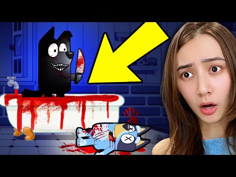 Видео: НИКОГДА НЕ СМОТРИТЕСЬ в ЗЕРКАЛО, играя в BLUEY в 3 часа ночи...