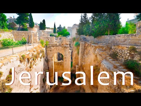 Видео: Иерусалим. Прогулка от часовни Вознесения к бассейну Вифезда