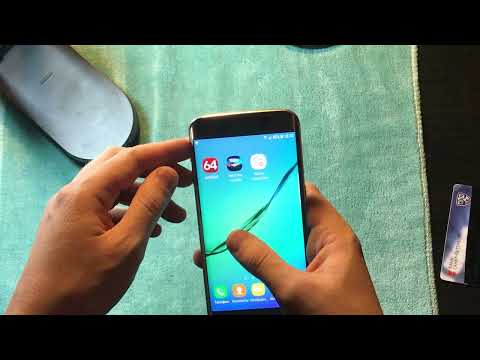 Видео: Samsung Galaxy S6 Edge (Золотистый) 64/3 Гб. Обзор работоспособности.