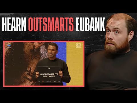 Видео: Эдди Хирн перехитрил Криса Юбэнка-младшего | Реакция на пресс-конференцию «Юбэнк против Бенна 2»