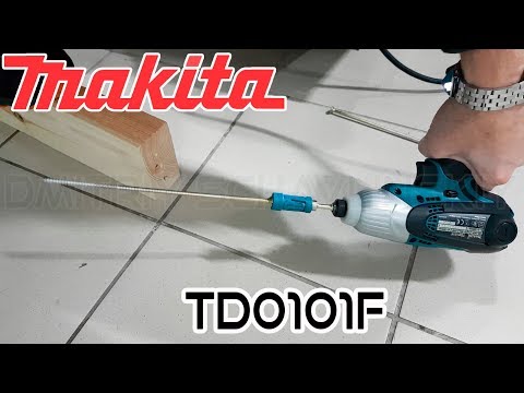 Видео: Makita TD0101F сетевой ударный винтоверт (шуруповерт, гайковерт) /Обзор и тест