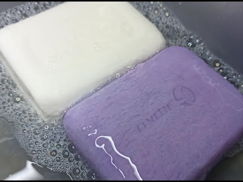 Видео: SOAKED SOAP/ASMR/РАЗМОКШЕЕ МЫЛО/  Эфко райский сад и детское