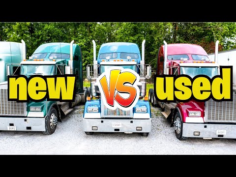 Видео: Новый или подержанный полуприцеп для вашего грузоперевозочного бизнеса?