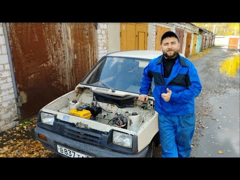 Видео: Denis МЕХАНИК в гостях у DENZEL – двигатель для мотоблока под капотом машины