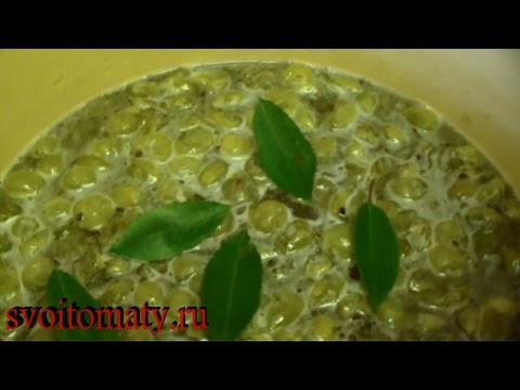 Видео: «Царское варенье»   Варенье из крыжовника с вишневым листом