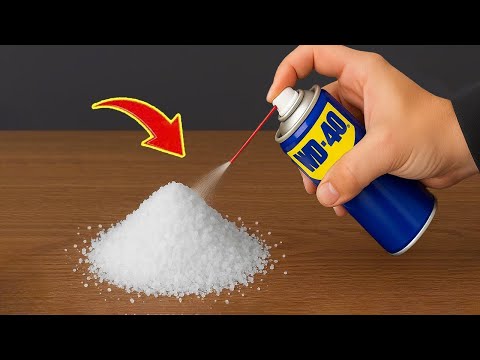 Видео: Не все знают этот секрет! Смешайте WD-40 с солью 😱 Это нужно каждому дому, но никто этого не делает