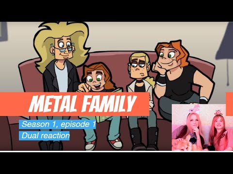 Видео: Реакция на ☄️Metal Family Pilot music episode