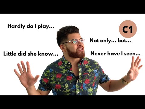 Видео: Изучите инверсию за 5 минут (продвинутая английская грамматика)