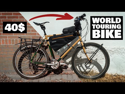 Видео: Велосипед для кругосветного путешествия: мой горный велосипед Evolution 90-х годов (более 25 000 ...