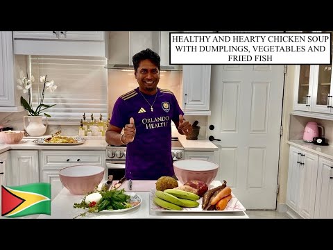 Видео: ПОЛЕЗНЫЙ И СЫТНЫЙ КУРИНЫЙ СУП С КЛЕЦАМИ, ОВОЩАМИ И ЖАРЕНОЙ РЫБОЙ