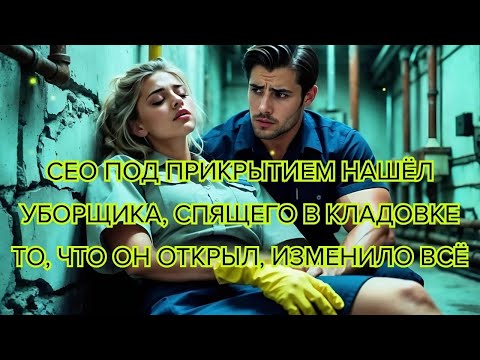 Видео: CEO под прикрытием нашёл уборщика, спящего в кладовке — То, что он открыл, изменило всё #CEO #успех