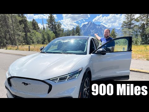 Видео: Путешествие на электротяге в Гранд-Титон на моем Mustang Mach-E!