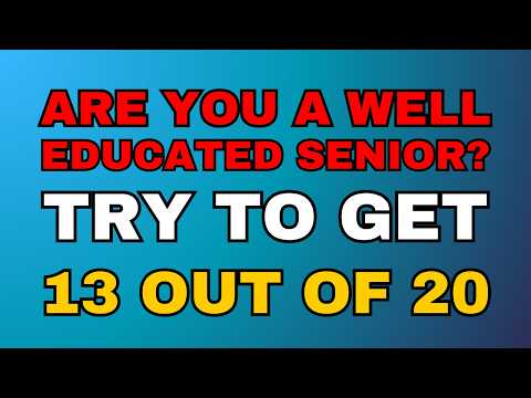 Видео: СМОЖЕТЕ СДАТЬ ЭТО? Если дадите 15 ПРАВИЛЬНЫХ ОТВЕТОВ, вы умнее среднего!