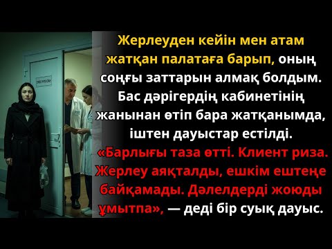 Видео: жерлеуден кейін бас дәрігердің кабинетінен қорқынышты сөз естіп қалдым... | Жаңа әңгіме