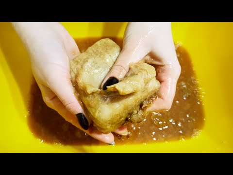Видео: ASMR SOAKED MUSHY RETRO SOAP | No talking | Размокшее РЕТРО Хозяйственное Мыло от НЭФИС