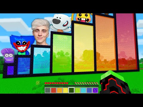 Видео: НАШЁЛ ВСЕ СТРАННЫЕ ПОРТАЛЫ В МАЙНКРАФТ ЗОМБАК