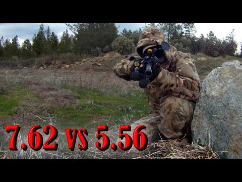 Видео: Апгрейд AR-15. Пробитие 7.62 VS 5.56