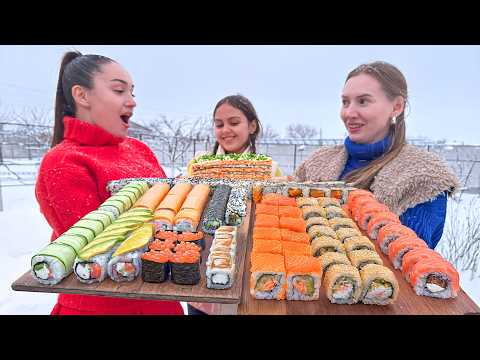 Видео: Превратили Кухню в Суши-Бар — Никто Не Остался Голодным