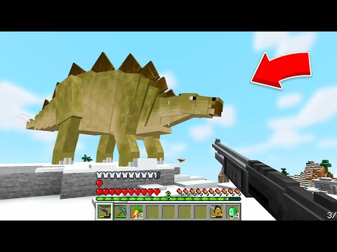 Видео: Я ПРИЗВАЛ СТЕГОЗАВРА В МАЙНКРАФТ ! Алексбой Minecraft