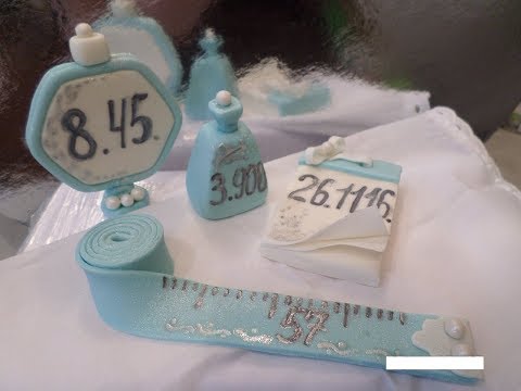 Видео: Метрика на годик из мастики!!!