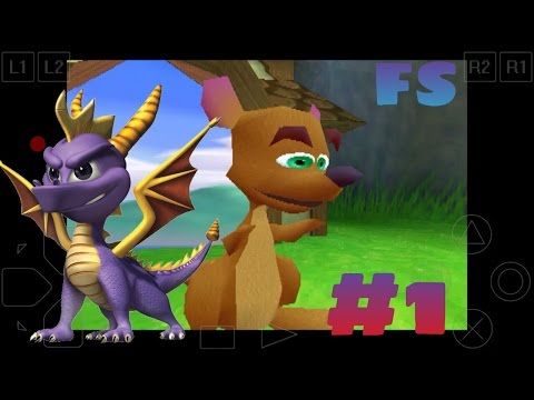 Видео: Spyro:Year of the Dragon. Прохождение от Фёдора. 1)Мощный кенгуру.