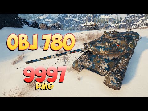 Видео: Об 780 • Холодный расчет! - 6 Фрагов 9.9K Урона • Мир Танков