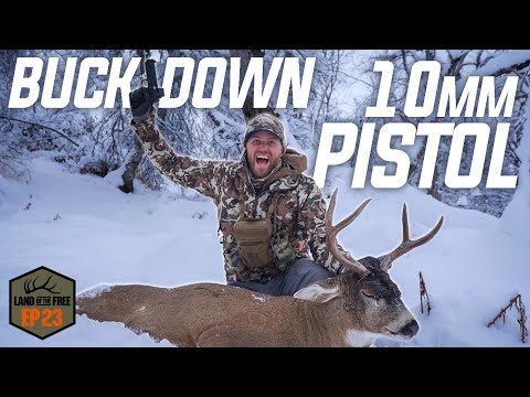 Видео: Я подстрелил оленя из 10-мм пистолета!! (Ситкинский чернохвостый олень на острове Кадьяк) - EP23 ...