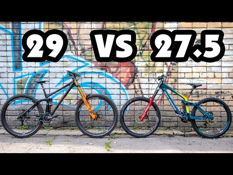 Видео: DOWNHILL BIKE 29 VS 27.5 КАКОЙ БАЙК БЫСТРЕЕ?