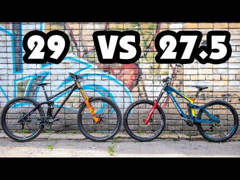 Видео: DOWNHILL BIKE 29 VS 27.5 КАКОЙ БАЙК БЫСТРЕЕ?