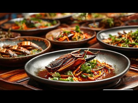 Видео: Китайская еда. Прогулки по Китаю, ужин в JW MARRIOTT HOTEL SANYA DADONGHAI BAY