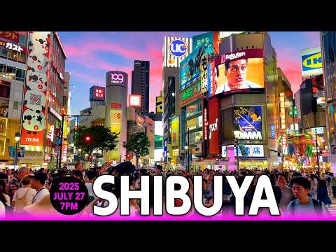 Видео: Прогулка по Сибуе в воскресенье вечером!! | BLACKPINK, My Melody и Куроми, Relax