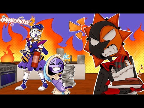 Видео: Затмение и Луна РАБОТАЮТ ВМЕСТЕ в OVERCOOKED 2