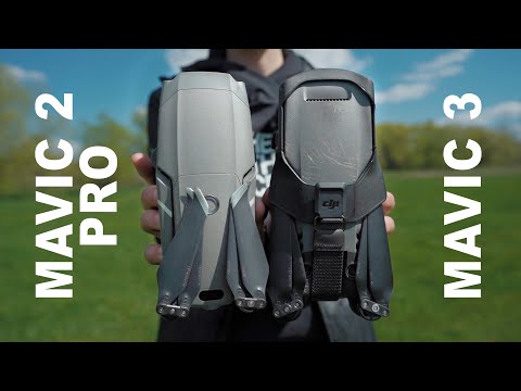 Видео: DJI Mavic 2 Pro vs Mavic 3 Сравнение квадрокоптеров