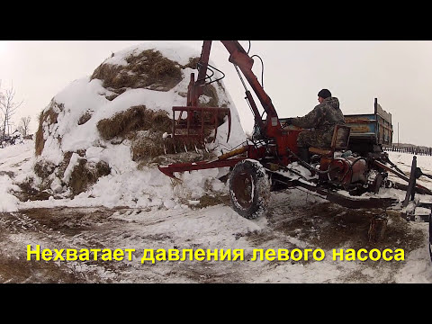 Видео: грейферный погрузчик