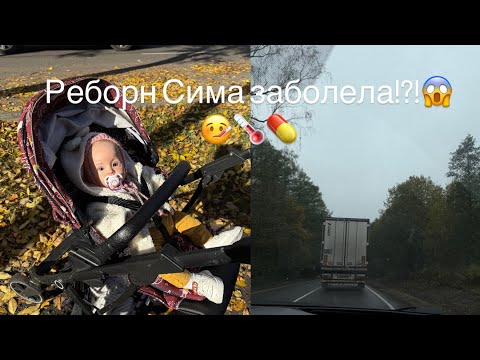 Видео: Реборн Сима заболела!?! 😱🤒/ осенняя прогулка!/ ROLEPLAY!!!