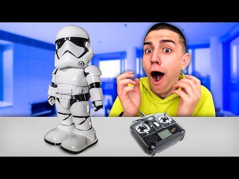 Видео: ОБЗОР на РОБОТА из STAR WARS ! **У НЕГО КАМЕРЫ ВНУТРИ**