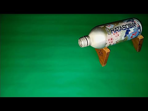 Видео: long matches and a Japanese bottle. длинные спички и японская бутылка
