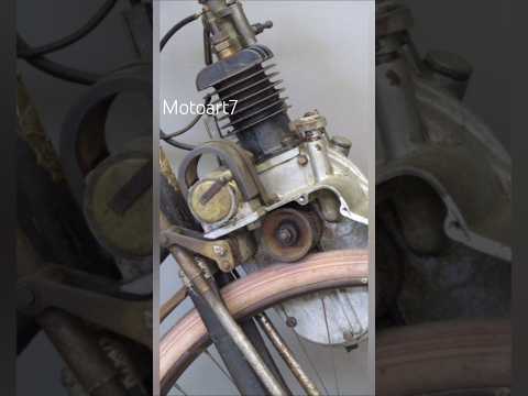 Видео: Веломотор с чугунным поршнем! Cyclotracteur #madeinfrance #hilfsmotor #веломотор #дырчик #газуля