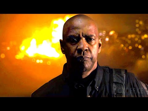 Видео: Четыре сцены из «Уравнителя», из которых ясно, что замедленная съемка была изобретена для Дензела