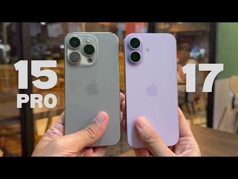 Видео: Обзор iPhone 15 Pro против iPhone 17: посмотрите, прежде чем покупать или обновлять