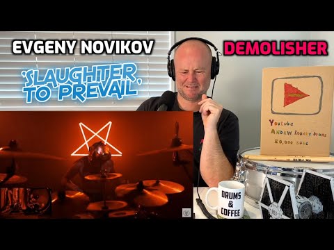 Видео: Реакция преподавателя игры на барабанах: SLAUGHTER TO PREVAIL - DEMOLISHER (проигрывание барабано...