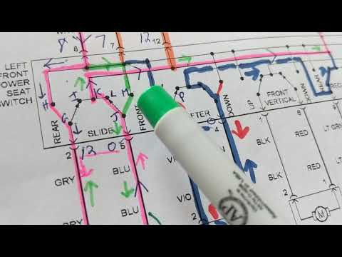 Видео: как работают сиденья с электроприводом по схеме электропроводки