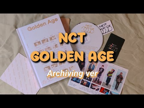 Видео: Распаковка NCT 2023 Golden Age (Archiving ver) 4th album / Unboxing НСТ