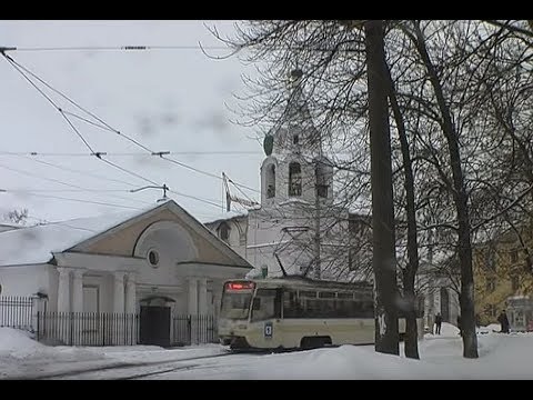 Видео: Ярославский трамвай в 2009 перед погромом в центре 1(2)