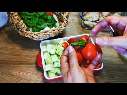 Видео: Панцанела - традиционна салата от Тоскана.