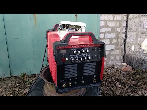 Видео: EDON Pulse Tig-200 AC\DC после гарантийного сервиса