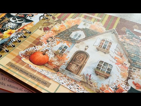 Видео: Осенняя книжка-клей Play🐿️🍁🍃