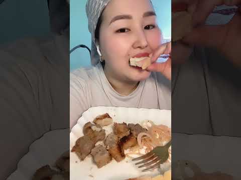 Видео: MUKBANG Шашлык из баранины #шашлык #қойеті #қазақстан #mukbang #eating
